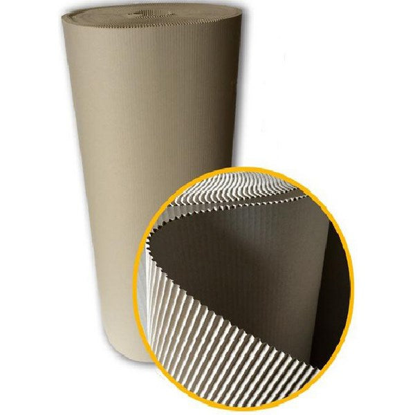 Corrugated Single Face Cardboard Roll B Flute 3mm 1800mm x 75m